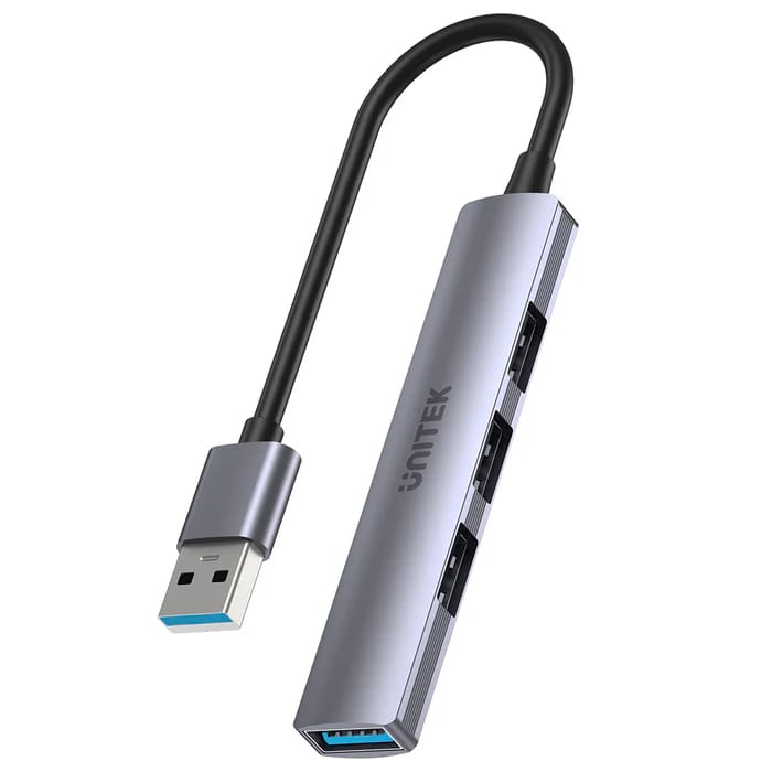 UNITEK TYPE-A TO 4 PORT USB HUB (USB3.0 + 3 x USB2.0) (H1208A)