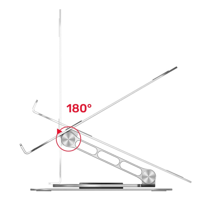 UNITEK 360 DERECE DÖNER METAL NOTEBOOK STANDI 10-16” (OT180SL01)