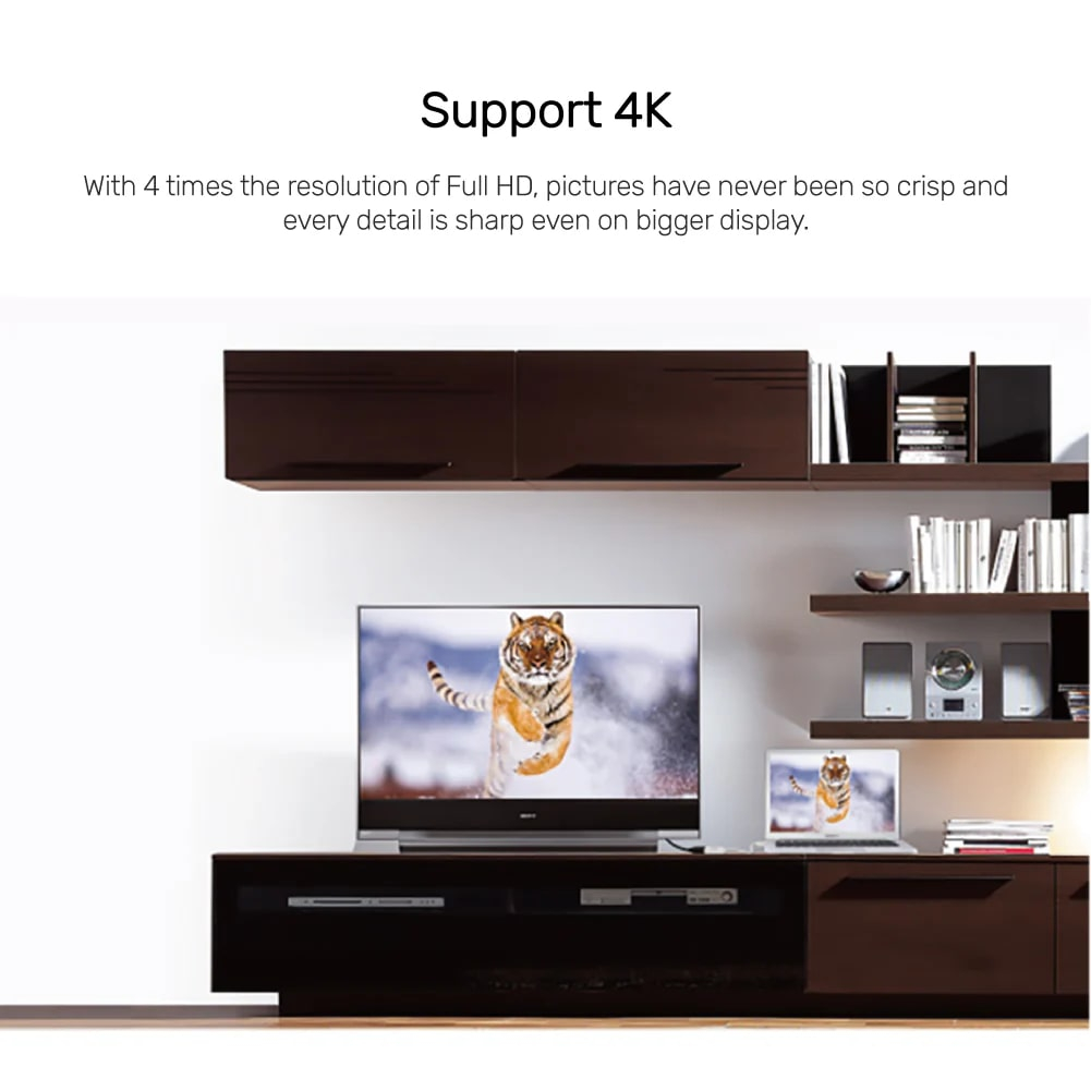 UNITEK DISPLAYPORT TO HDMI DÖNÜŞTÜRÜCÜ 4K&30Hz (Y-6332)