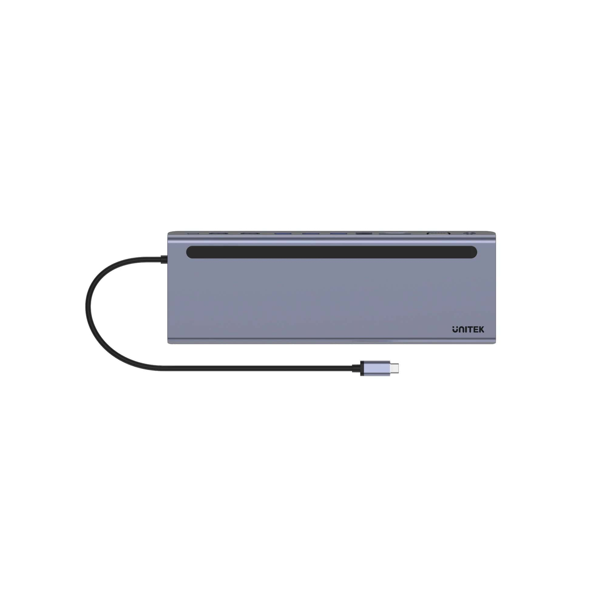 UNITEK USB-C 11in1 UNIVERSAL DOCKING STATION MST DESTEKLİ  (D1022B)