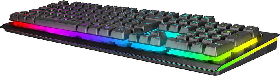 RAMPAGE MIRACLE K2 SIYAH USB RGB Q KLAVYE