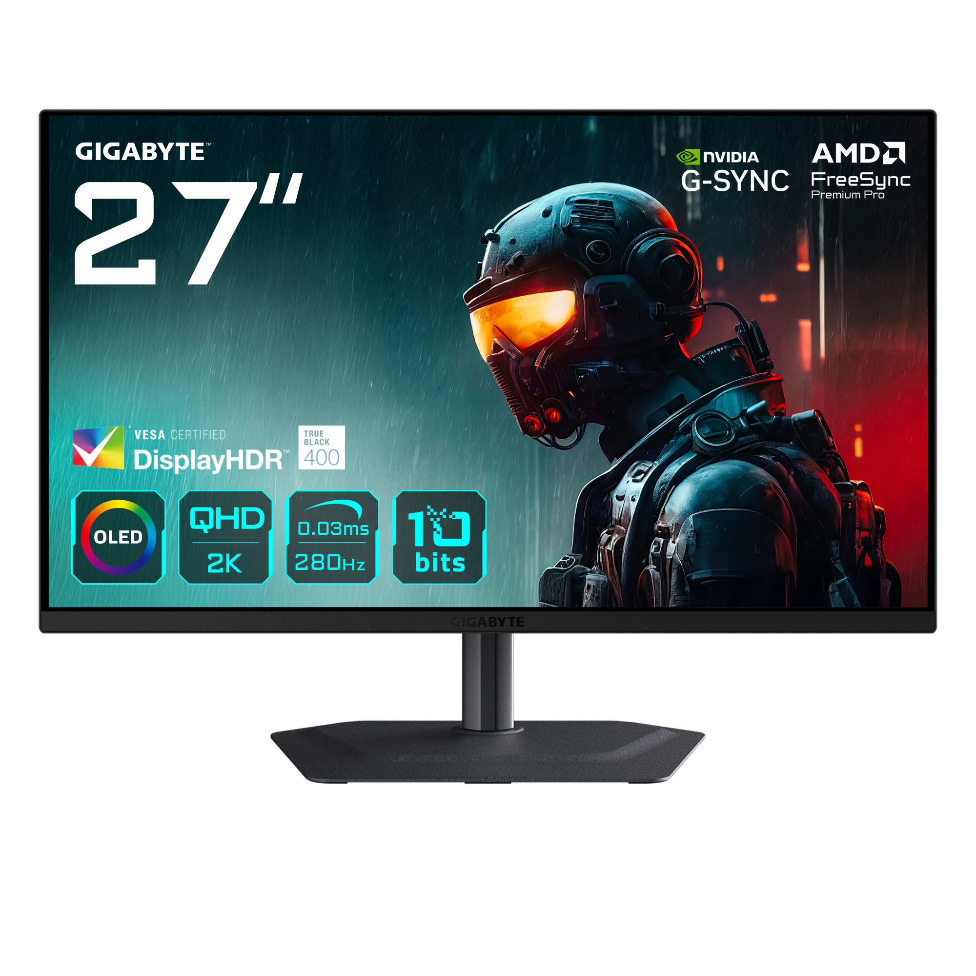 GIGABYTE MO27Q2A 27" 280HZ 0.03MS HDMI MONITOR