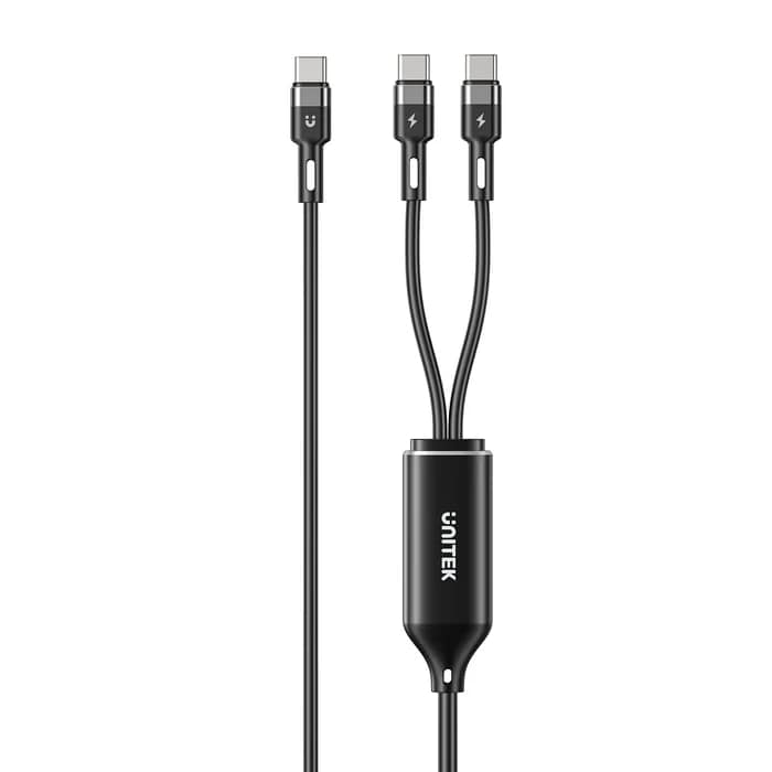 UNITEK 2in1 TYPE-C HIZLI ŞARJ KABLO C14146ABK01