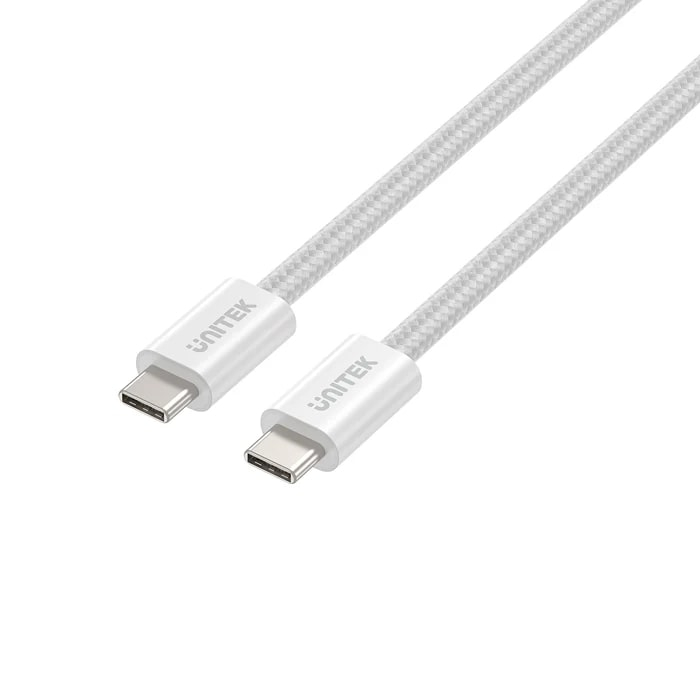UNITEK TYPE-C MANYETİK HIZLI ŞARJ KABLOSU BEYAZ (C14141AWH01-1M)