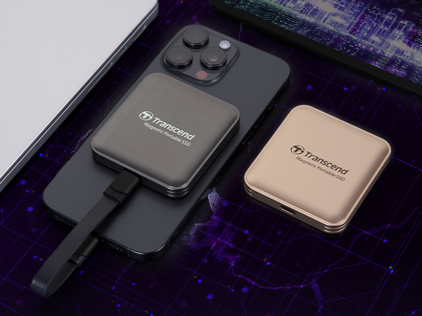 Transcend ESD420 Portable 1TB MagSafe Bej SSD (TS1TESD420G)