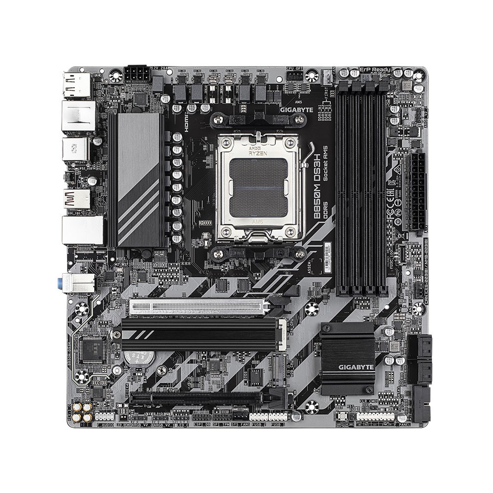 GIGABYTE B850M DS3H DDR5 M.2 HDMI DP MATX AM5